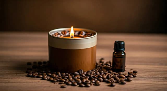 Jak ozdobić świeczkę kawą i stworzyć unikalny aromat w domu
